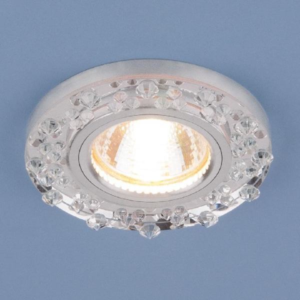 Встраиваемый светильник Elektrostandard 8260 MR16 SL зеркальный/серебро
