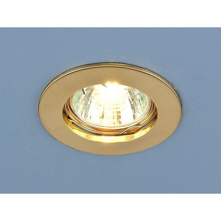 Встраиваемый светильник Elektrostandard 863 MR16 GD золото