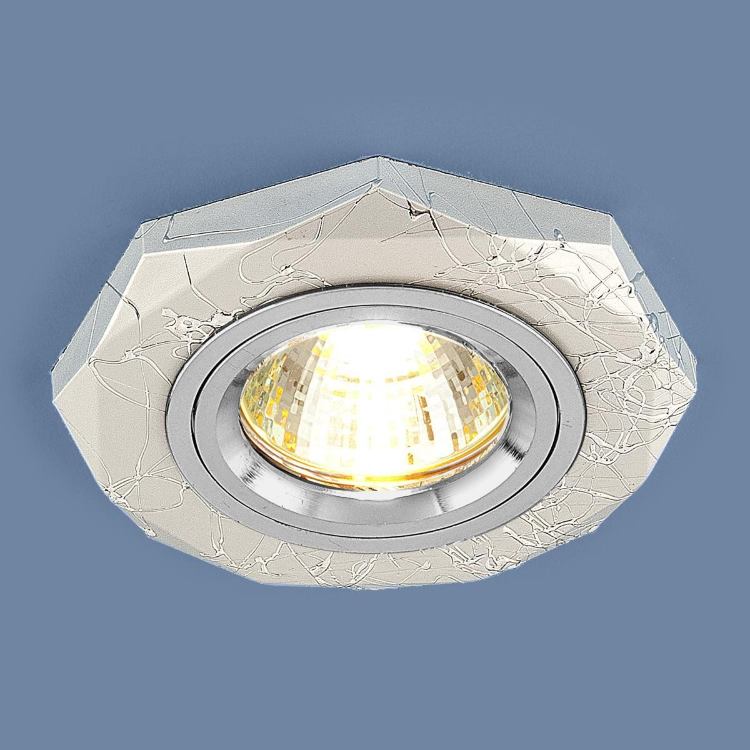 Встраиваемый светильник Elektrostandard 2040 MR16 SL серебро