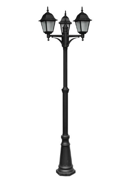 Уличный светильник, Фонарный столб Arte Lamp BREMEN A1017PA-3BK
