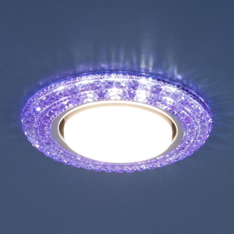Встраиваемый светильник Elektrostandard 3030 GX53 VL фиолетовый