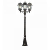 Уличный светильник, Фонарный столб Arte Lamp GENOVA A1207PA-3BN