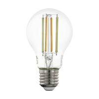 Лампа светодиодная филаментная диммируемая Eglo E27 6W 2200-6500K прозрачная 12574