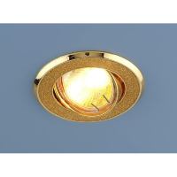 Встраиваемый светильник Elektrostandard 611 MR16 GD золотой блеск/золото