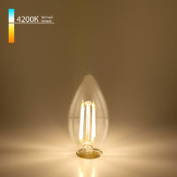 Светодиодная лампа Elektrostandard Свеча BLE1426 9W 4200K E14 (CW35 прозрачный)