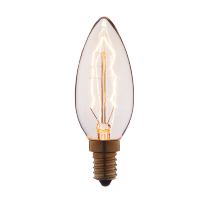 Лампа Loft It E14 60W свеча прозрачная 3560